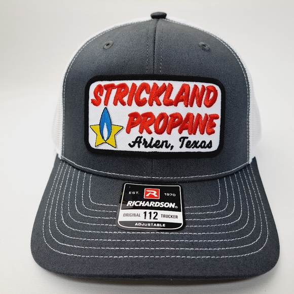 Richardson Other - Strickland Propane Richardson 112 Mesh Snapback Cap Hat Embroidered Patch